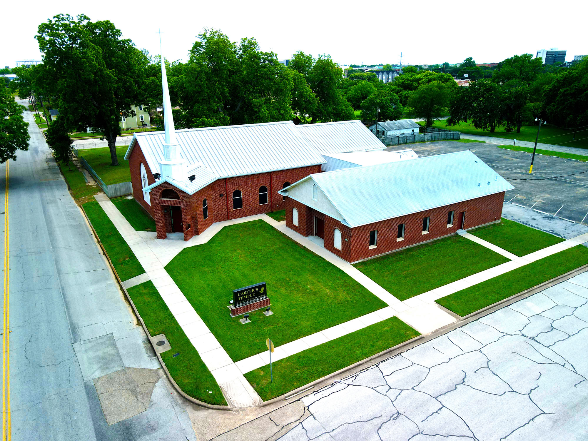 Carter's Temple Church of God in Christ Waco, Texas - Church Side